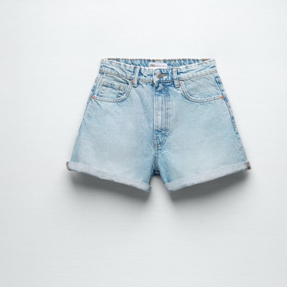 Zara mom shorts